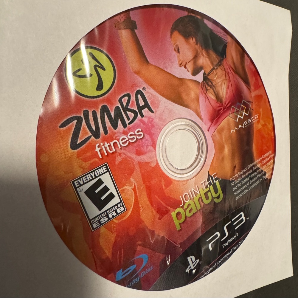 Zumba Fitness: Join the Party for PS3 - Red Cover